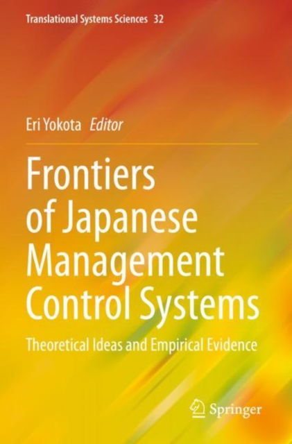 Frontiers of Japanese Management Control Systems