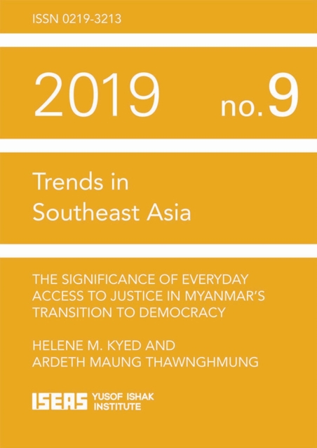 Significance of Everyday Access to Justice in Myanmar’s Transition to Democracy