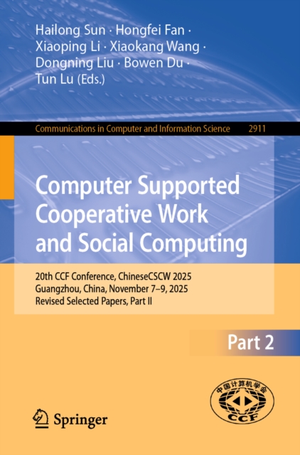 Computer Supported Cooperative Work and Social Computing
