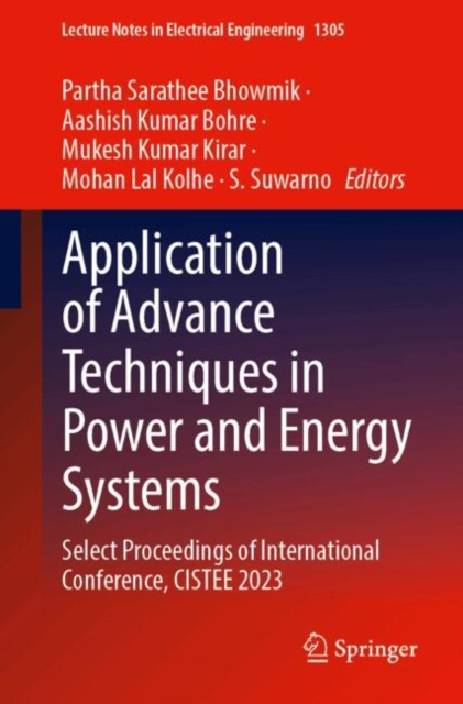 Application of Advance Techniques in Power and Energy Systems