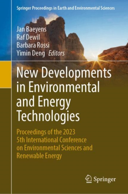 New Developments in Environmental and Energy Technologies