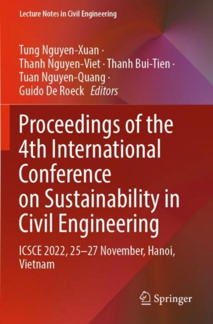 Proceedings of the 4th International Conference on Sustainability in Civil Engineering