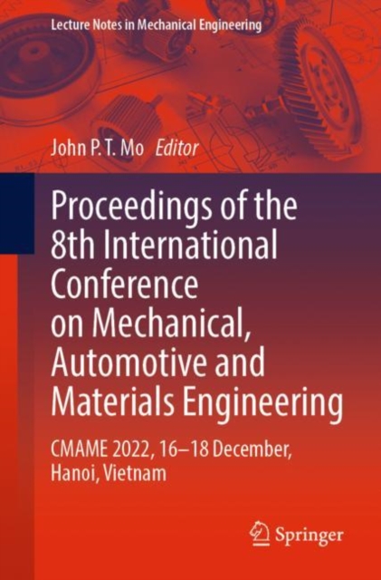 Proceedings of the 8th International Conference on Mechanical, Automotive and Materials Engineering