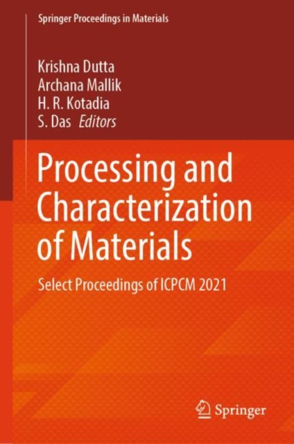 Processing and Characterization of Materials