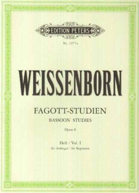Bassoon Studies Op.8 Vol.1