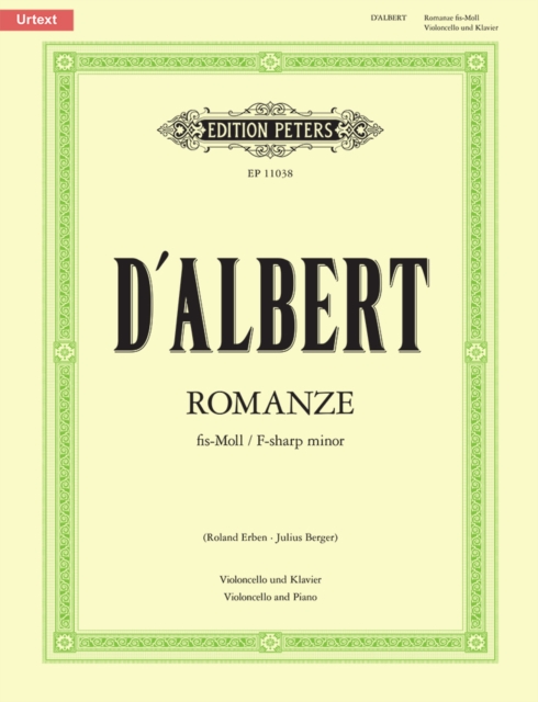 Romance in F# Minor for cello & piano