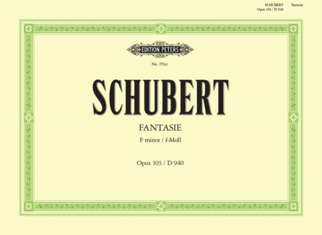 Fantasia in F minor Op. 103 (D940) for Piano Duet