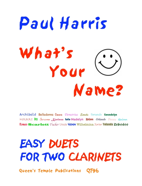 What's Your Name? (Clarinets)