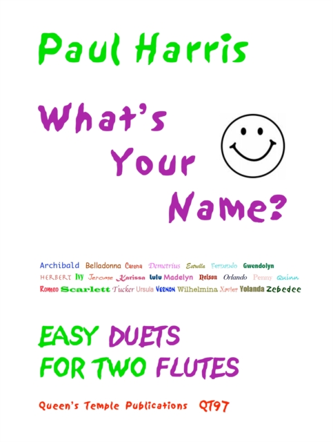 What's Your Name? (Flutes)
