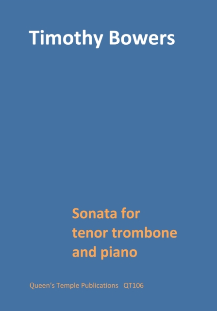 Sonata for Tenor Trombone and Piano