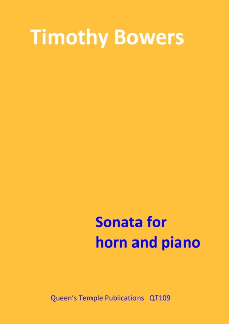 Sonata for Horn and Piano