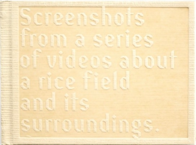 Screenshots of a rice field and its surroundings