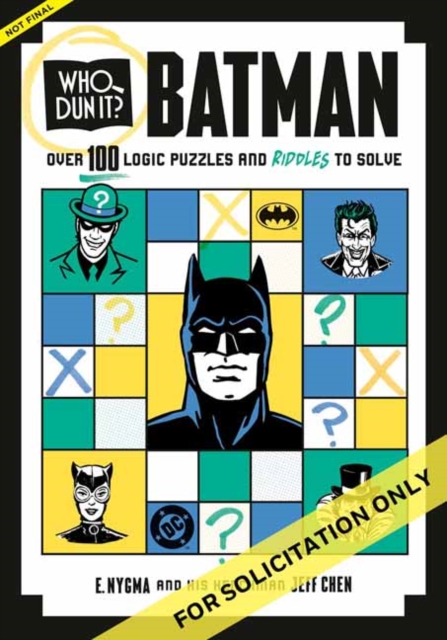 Who Dun It? Batman