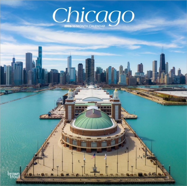 Chicago 2026 Square Flap Calendar