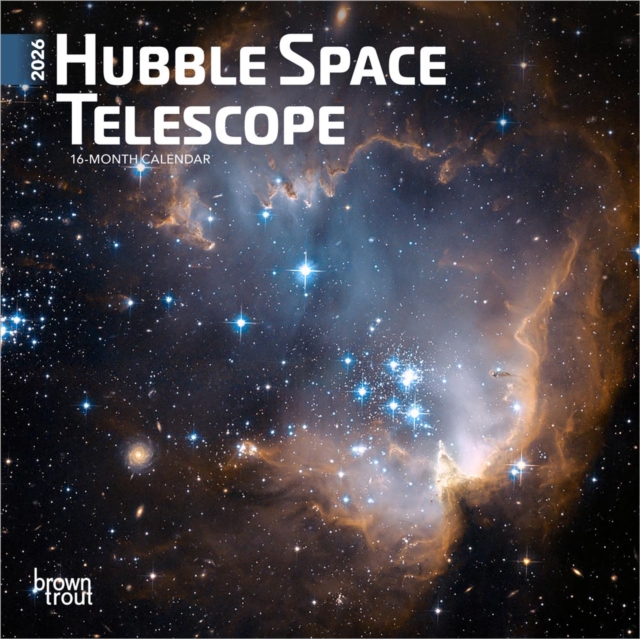 Hubble Space Telescope 2026 Mini 7x7 Calendar