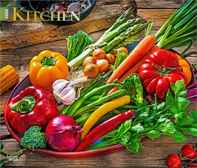 Kitchen 2026 Deluxe Flap Foil Calendar