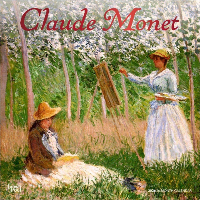 Monet, Claude 2026 Square Flap Foil Calendar