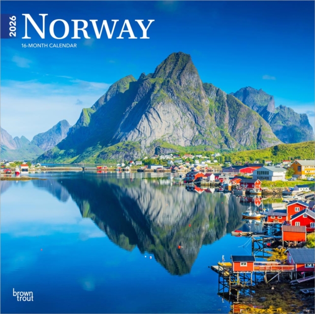 Norway 2026 Square Flap Calendar
