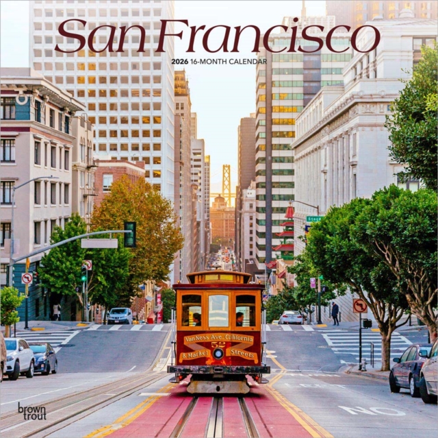 San Francisco 2026 Square Flap Calendar