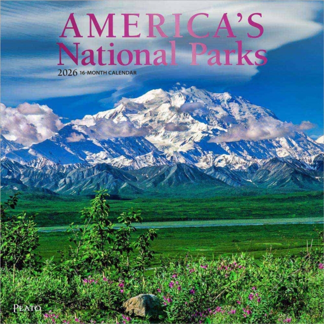 America's National Parks 2026 Square Flap Foil Calendar