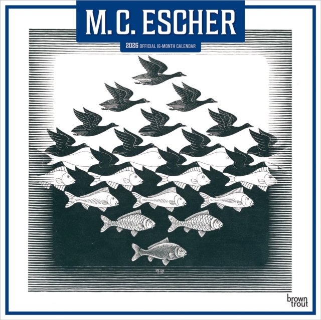M.C. Escher 2026 Square Flap Calendar