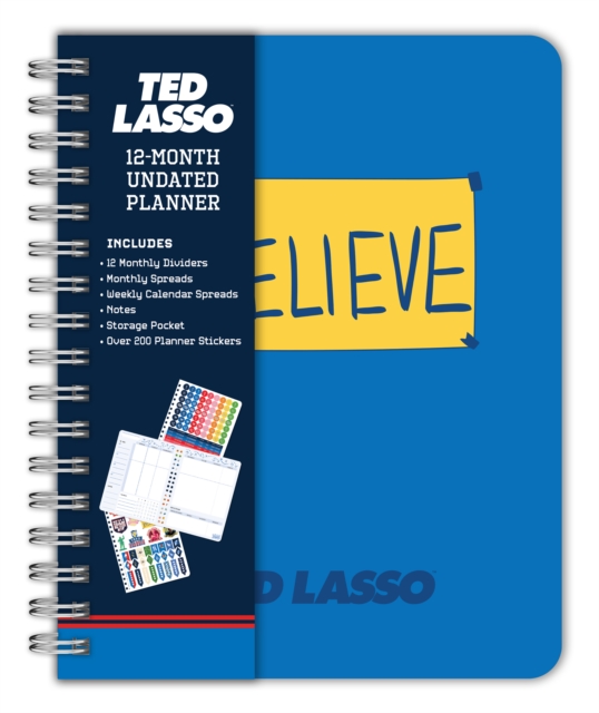 Ted Lasso: Believe 12-Month Undated Planner