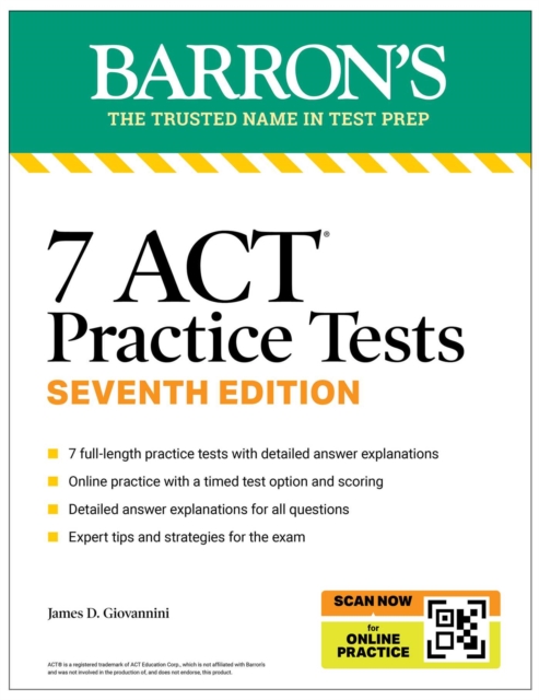 7 ACT Practice Tests, Seventh Edition + Online Practice