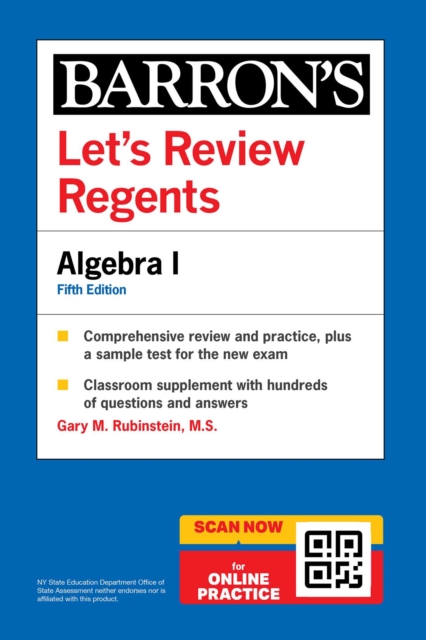 Let's Review Regents: Algebra I, Fifth Edition (Barron's New York Regents)