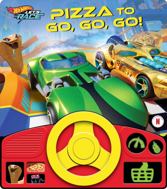 Hot Wheels Let's Race: Pizza to Go, Go, Go! Sound Book