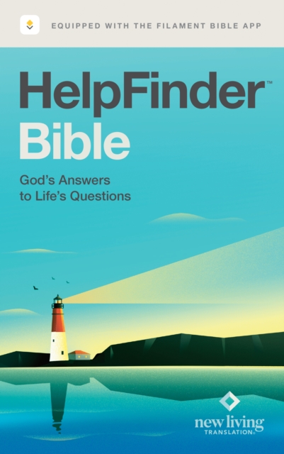 HelpFinder Bible NLT, Filament Enabled (Softcover, Red Letter)