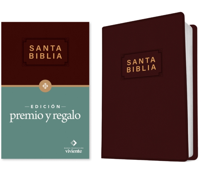 Santa Biblia NTV, Edicion premio y regalo (ViniPiel, Vino tinto, Letra Roja)