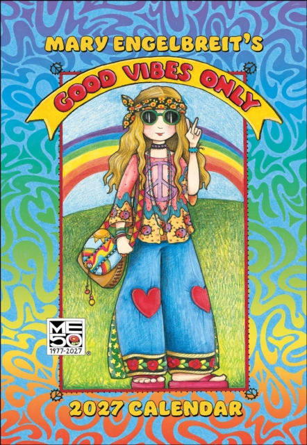 Mary Engelbreit's Good Vibes Only 2027 Monthly Pocket Planner Calendar