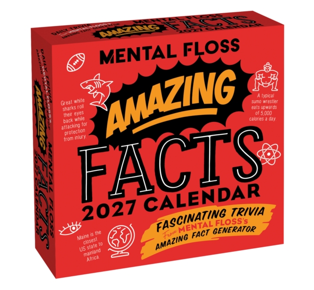 Amazing Facts from Mental Floss 2027 Day-to-Day Calendar