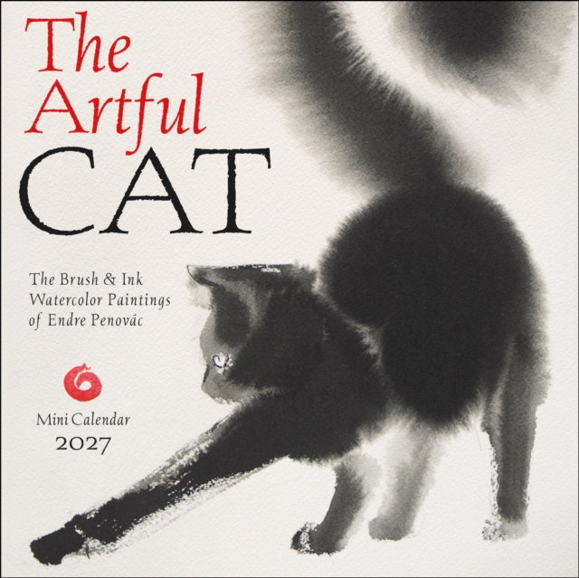 The Artful Cat 2027 Mini Wall Calendar