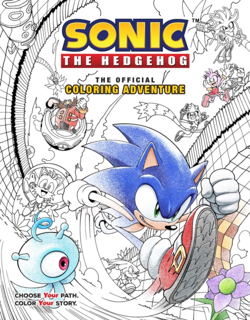 Sonic the Hedgehog: The Official Coloring Adventure