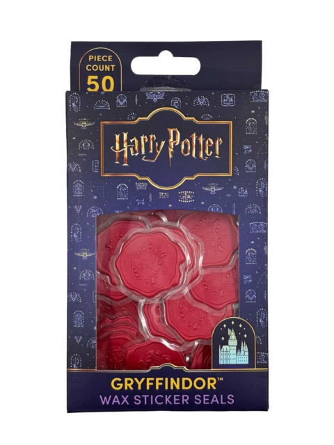 Harry Potter: Gryffindor Wax Sticker Seals (Set of 50)