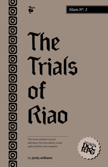 Silam No. 2: The Trials of Riao